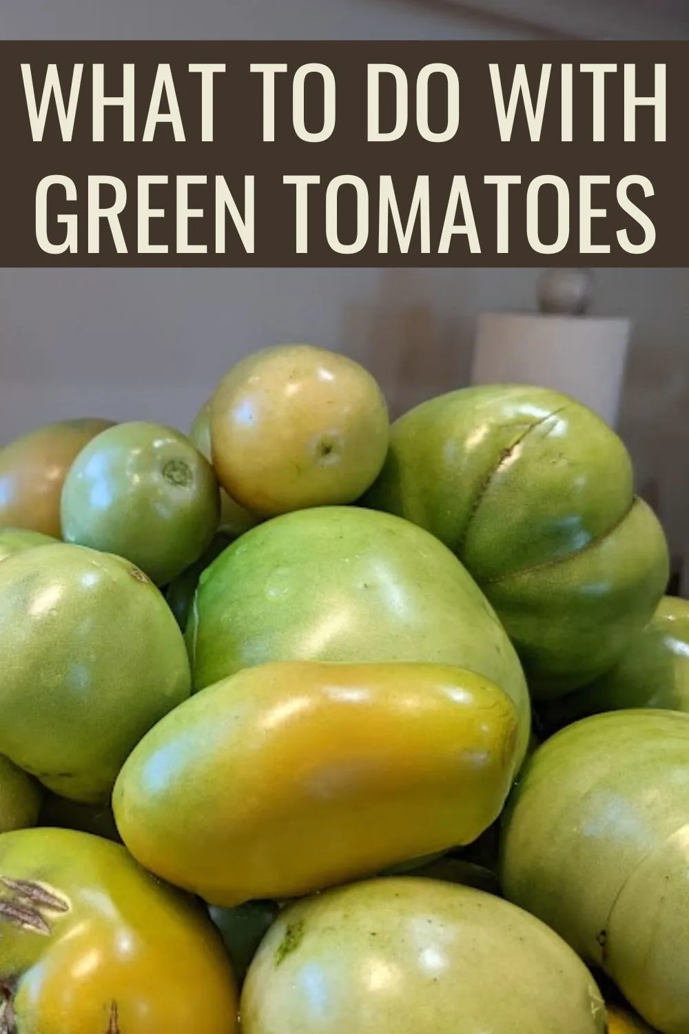 What to do with green tomatoes