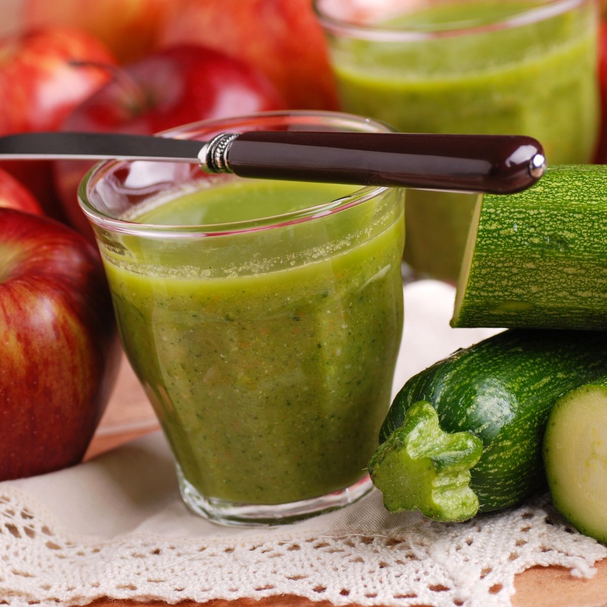 zucchini apple smoothie