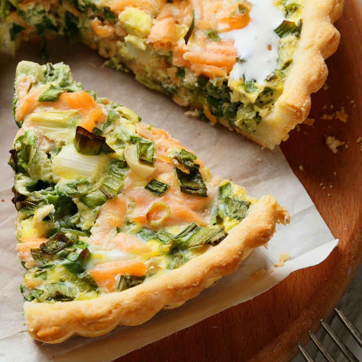 vegetables quiche