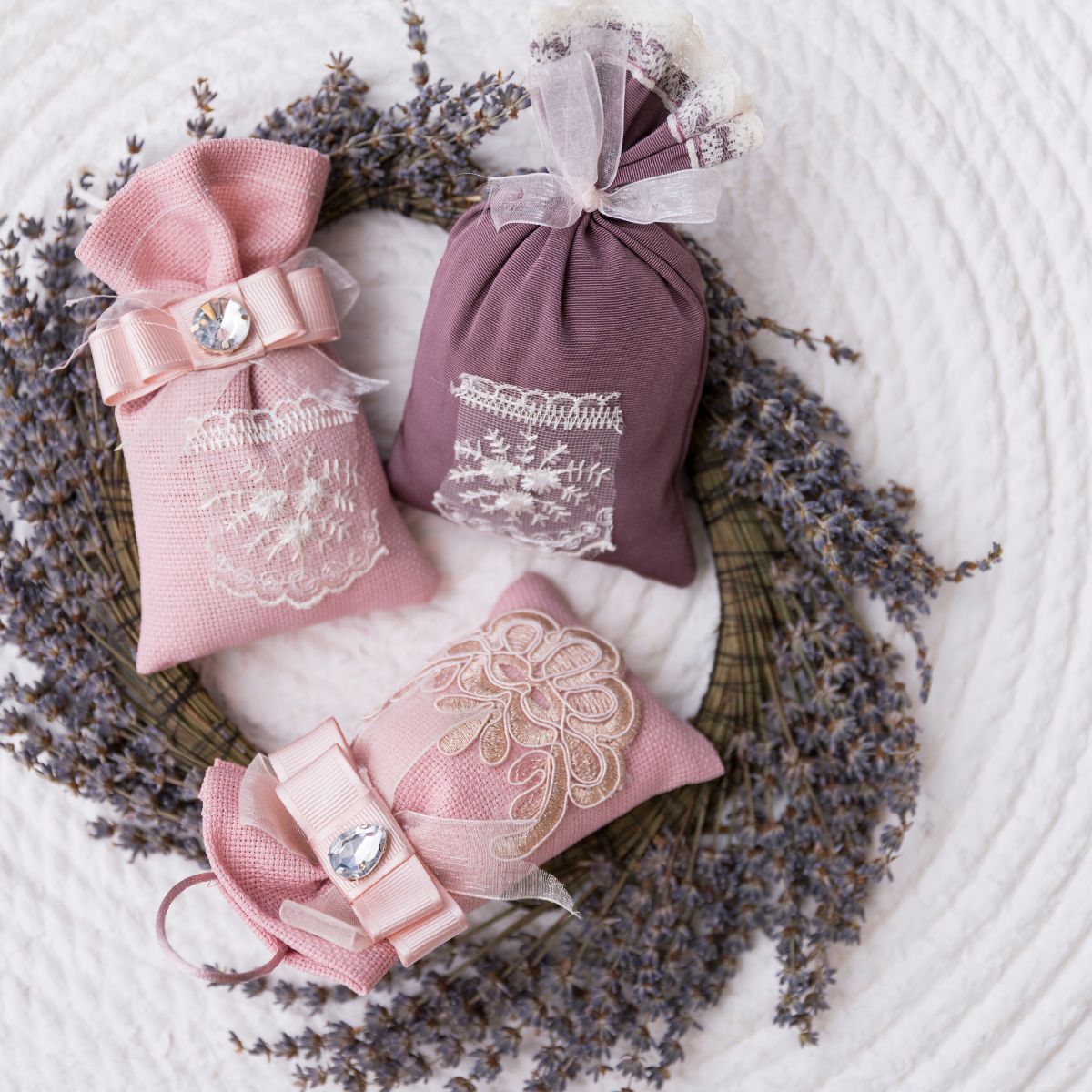 Pretty lavender sachets.