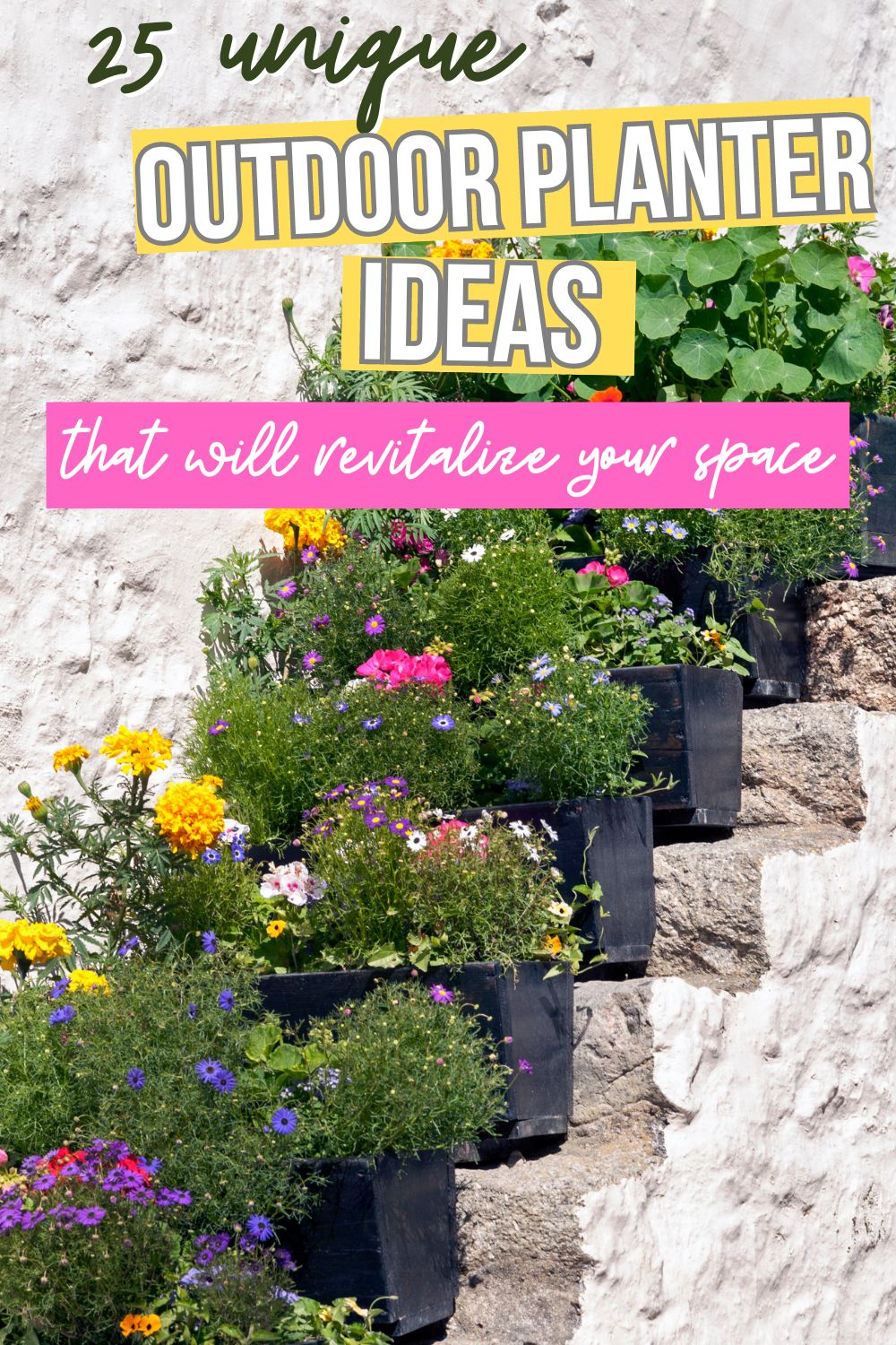 25 unique outdoor planter ideas that will revitalize your space