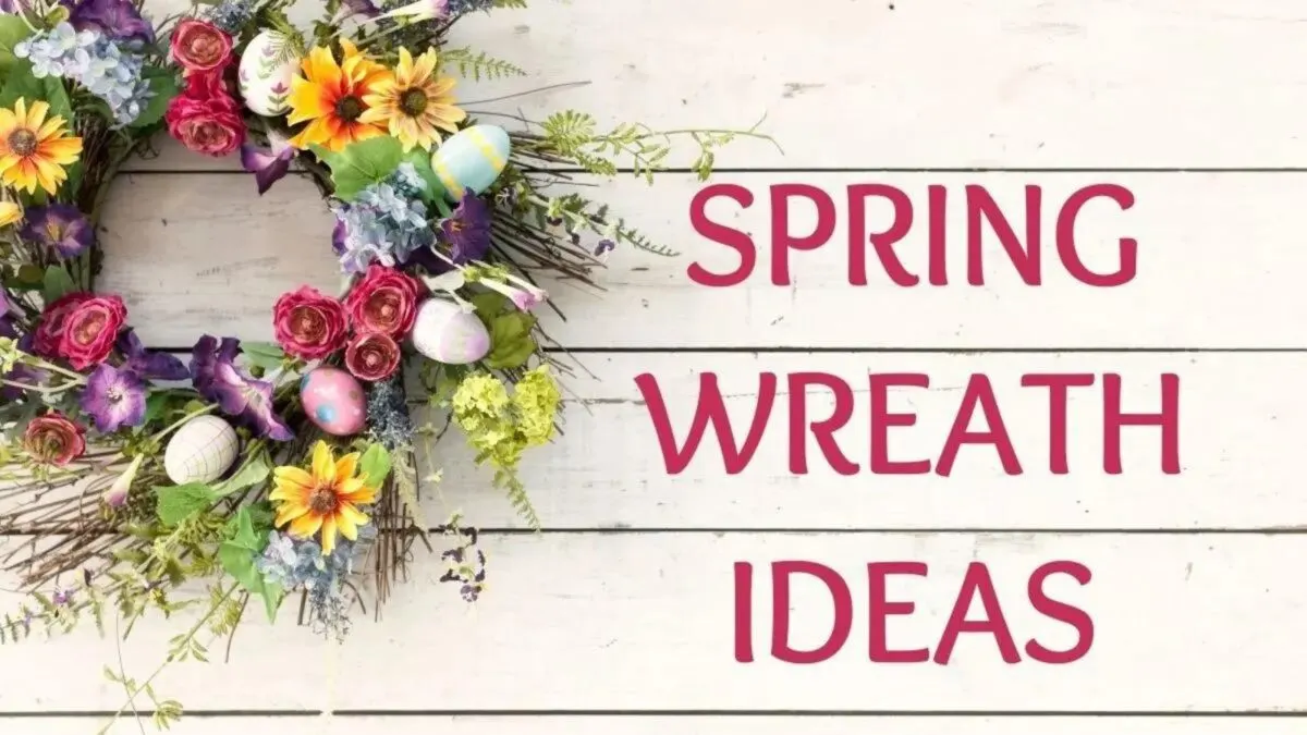 spring wreath ideas.