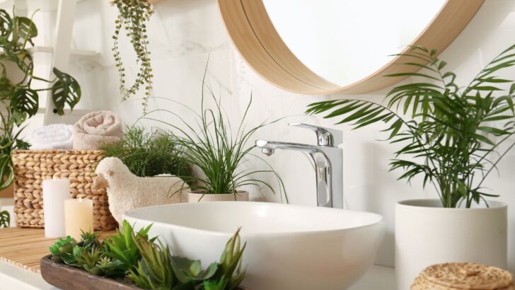 12 Moisture Absorbing Plants for the Bathroom