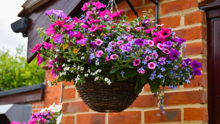 15 Vibrant Flowers and Plants for Hanging Baskets