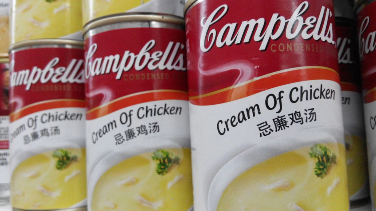 canned soup