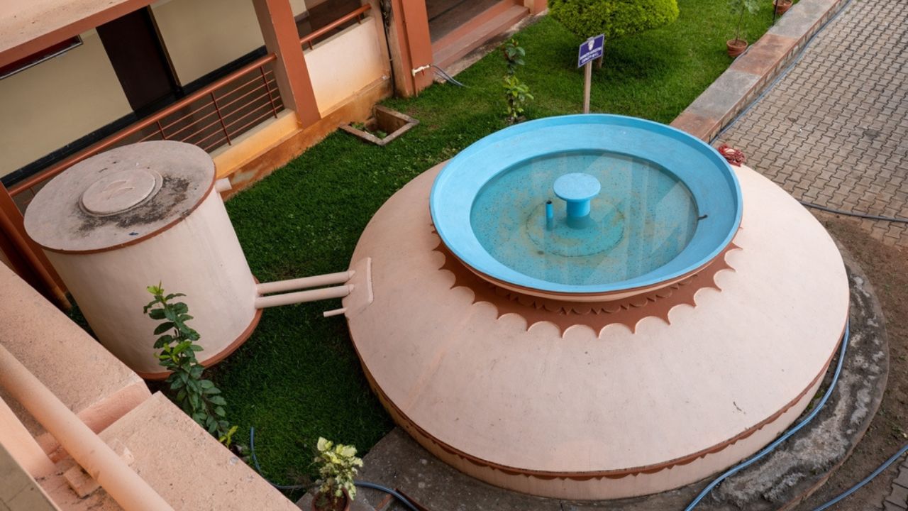 Rain water harvesting water storage under ground