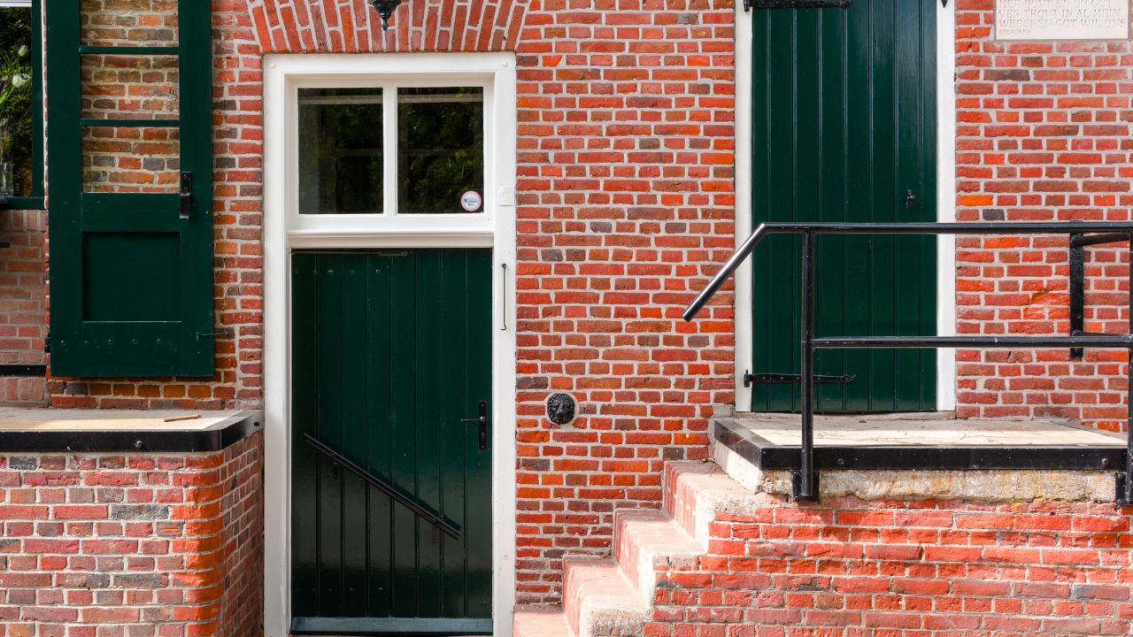 Transom Window in Berenschot’s Watermolen in Woold, Winterswijk, Netherlands
