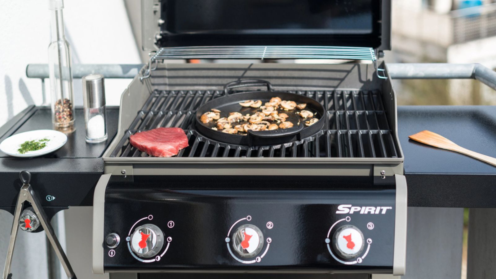 Gas Stove or Grill, bake beef on it.