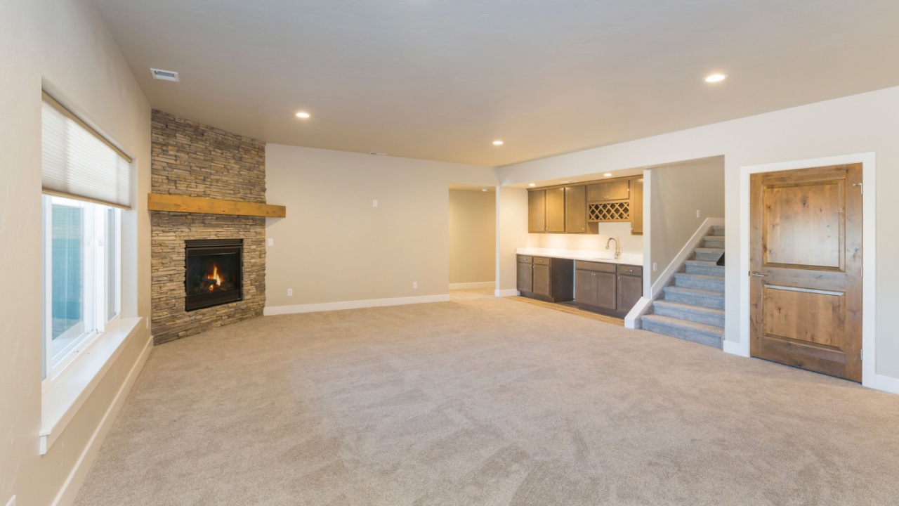 Basement Bonus Room, Open Concept
