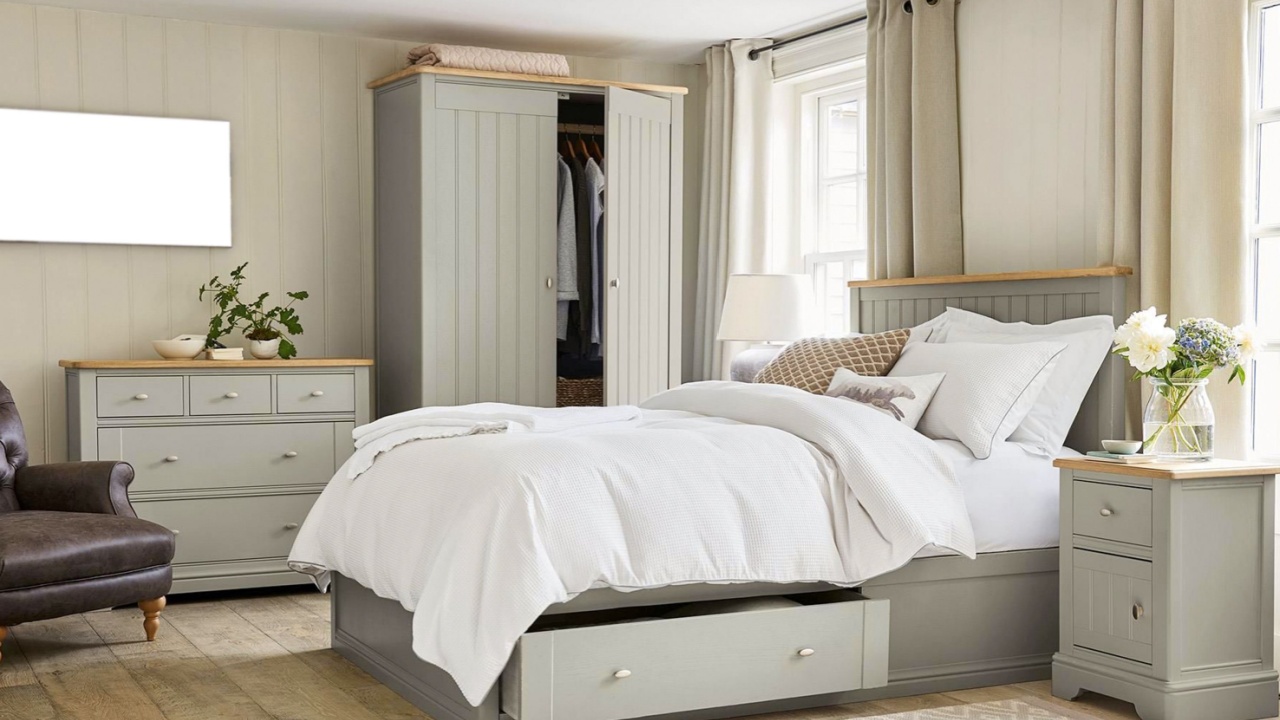 Modern master bedroom interior