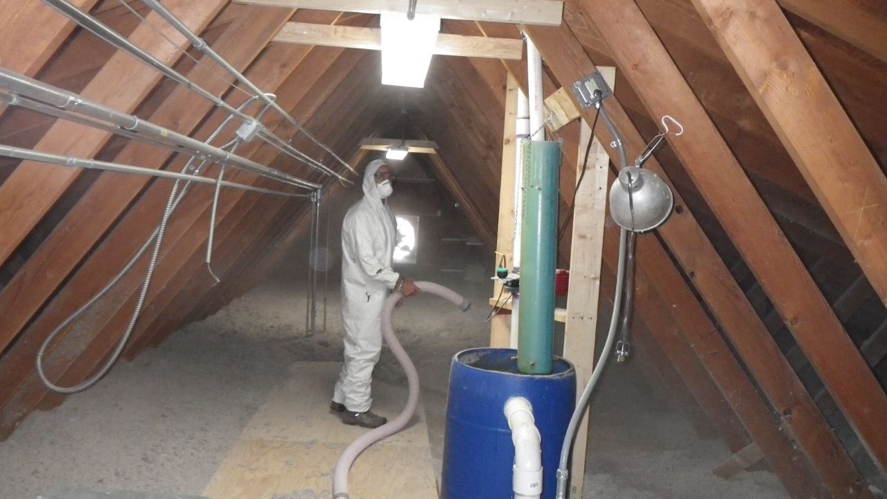 Attic insulation