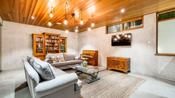 14 Smart Basement Ideas for Low Ceilings
