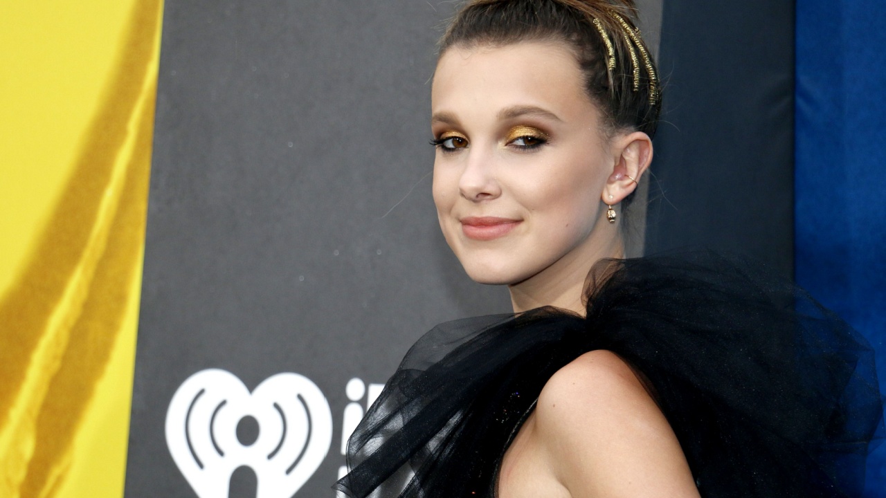 Millie Bobby Brown at the Los Angeles premiere of 'Godzilla: King Of The Monsters' held at the TCL Chinese Theatre in Hollywood, USA on May 18, 2019.