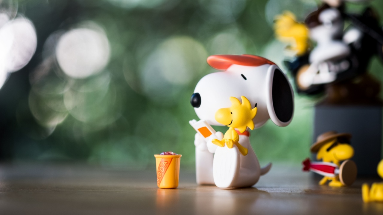 Bangkok, Thailand - Mar 13, 2024 : Snoopy Baseball team. Snoopy the Best Friends series figures, a size height about 10cm.