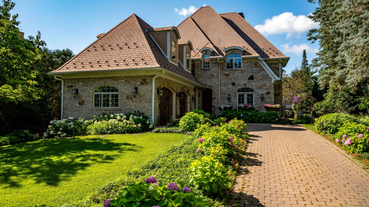 Beautiful House in Rochester, Minnesota, in the Midwestern United States