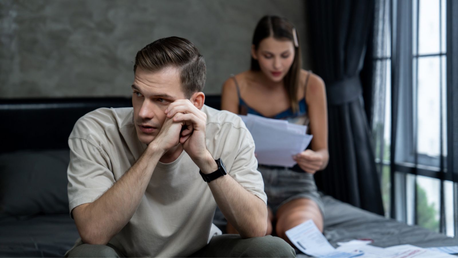 couple fighting divorce upset cheating