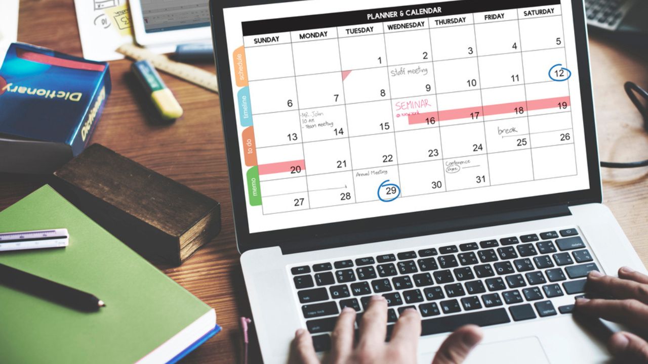 Calendar Planner Organization Concept