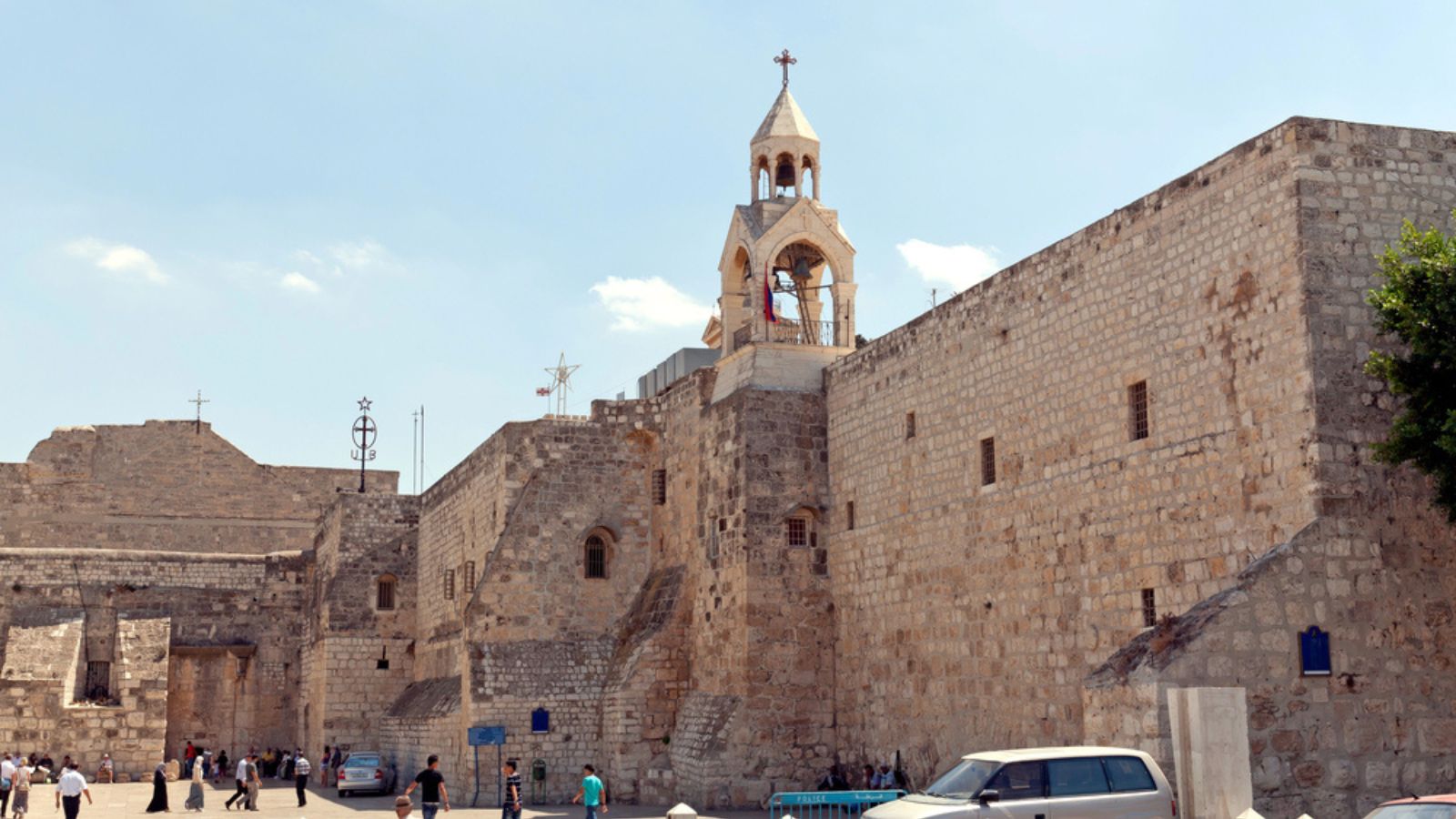 Palestin. The city of Bethlehem, Israel