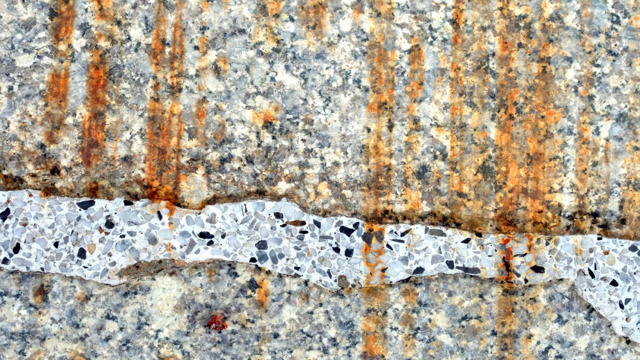 abstract form and texture on grunge rock