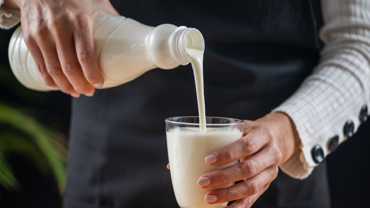 Goodness of kefir, a fermented dairy superfood drink, brimming with natural probiotics Lacto and Bifido Bacterium.