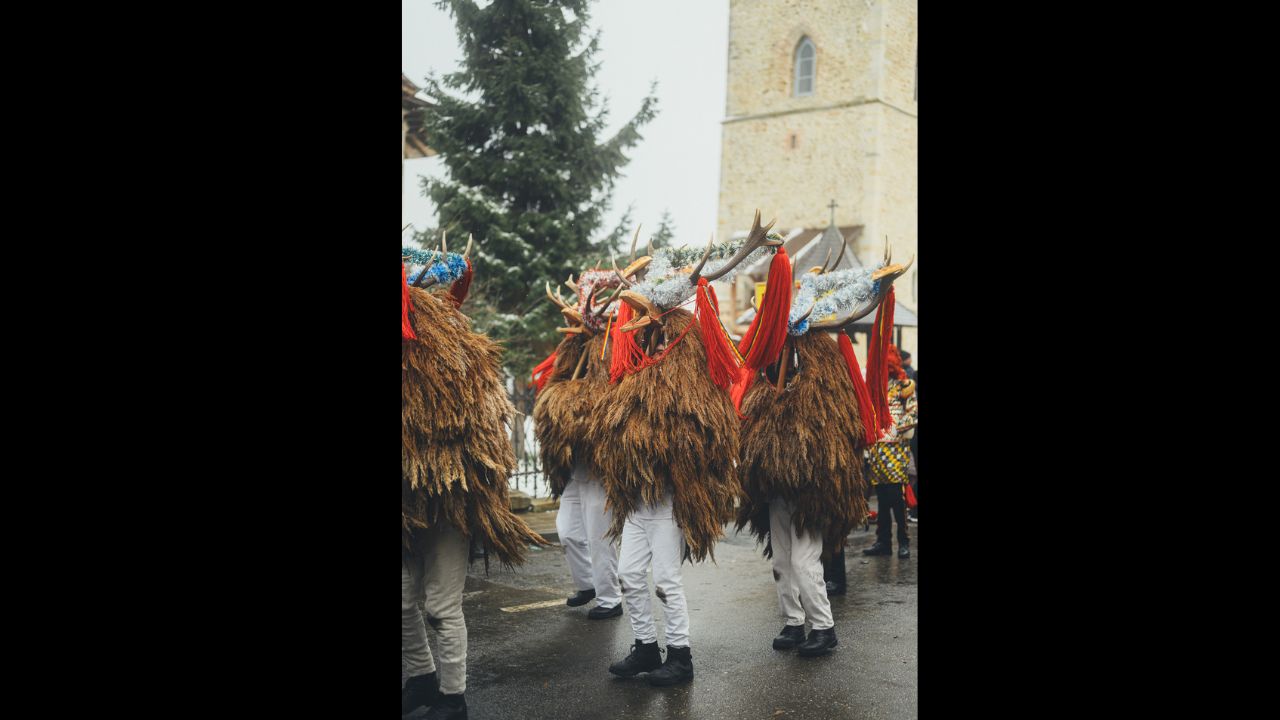 &ldquo;The Bear&rdquo; is a folk tradition from Cornu Luncii, an ancient custom symbolizing strength, protection, and the community&rsquo;s renewal through traditional dances and masks.