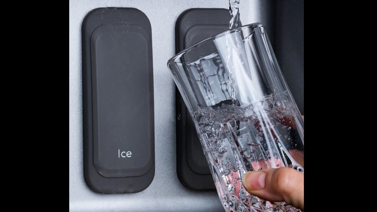 Filtered fridge water
