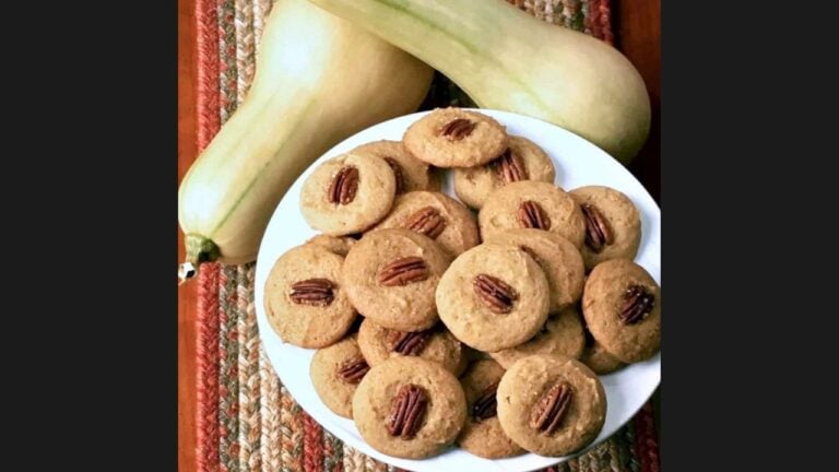 pecan cookies butternut squash