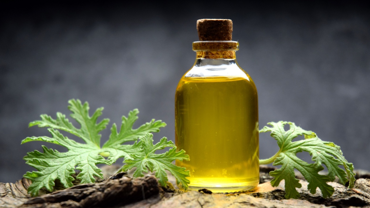 Citronella geranium aroma oil