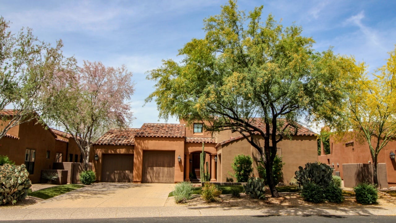 Southwest style home in Phoenix Arizona