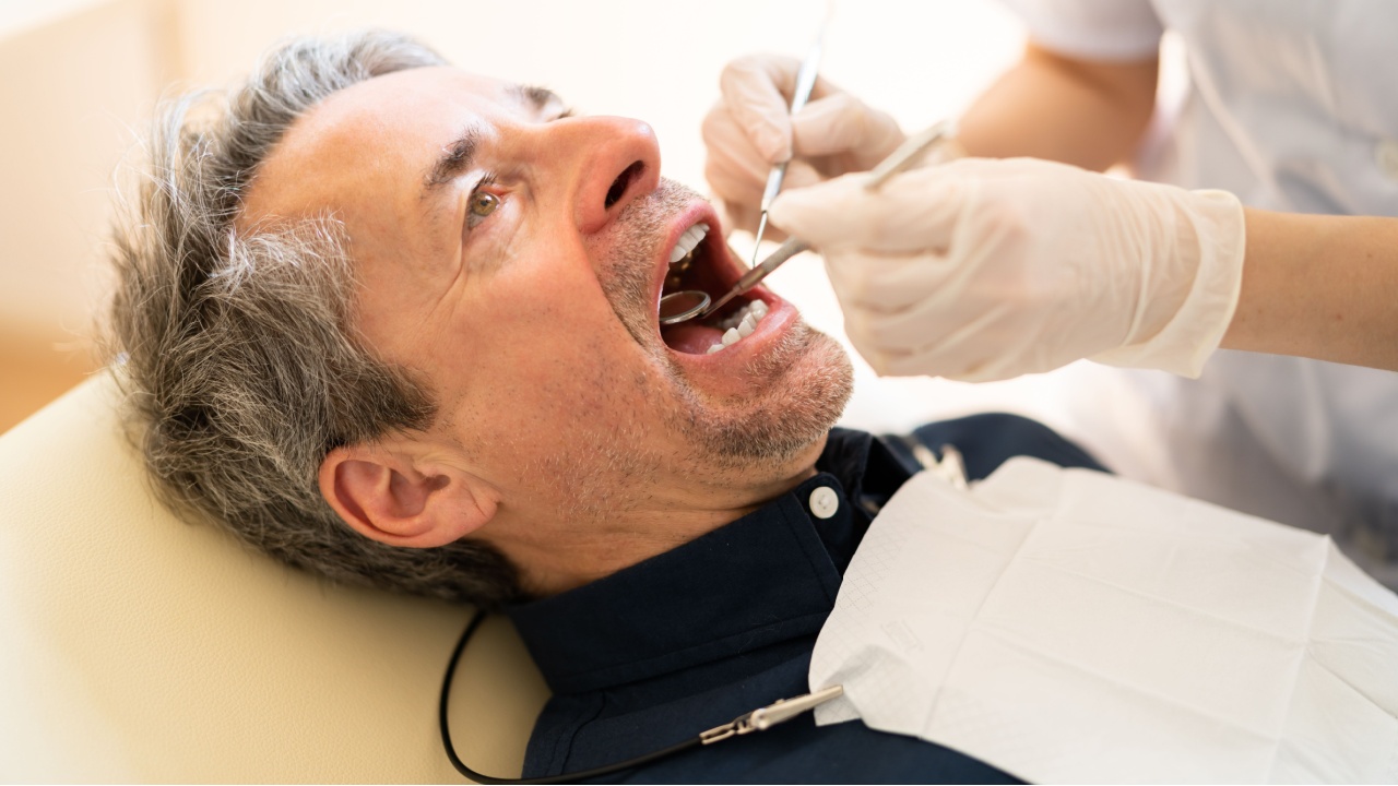 Dental Checkup And Dentistry Care By Dentist