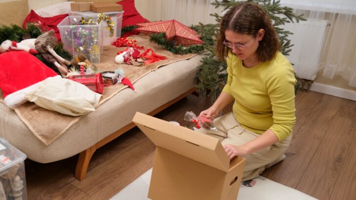 12 Tips for Staying Organized When the Holiday Decor Comes Down