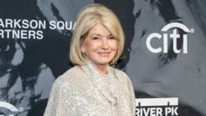 Martha Stewart attends the Hudson River Park Friends 25th Anniversary Gala at Pier Sixty of Chelsea Piers in New York on October 12, 2023