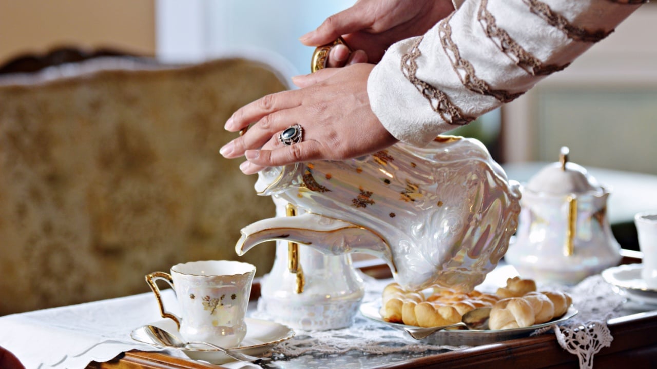 Tea set of the Renaissance