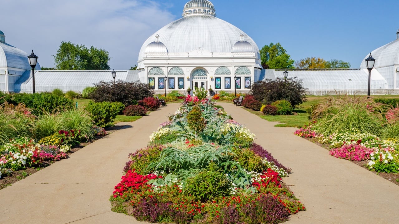 Botanical garden in Buffalo, New York