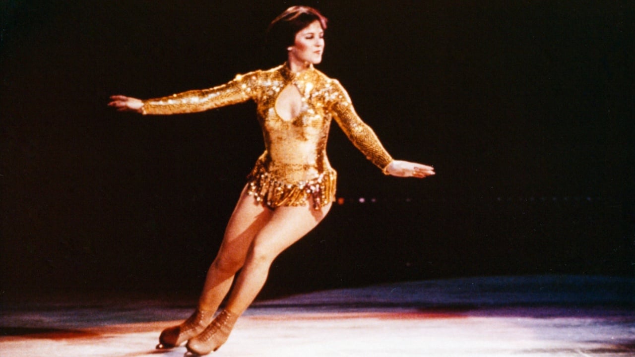 Dorothy Hamill skating for the Ice Capades at the Civic Center in Providence, Rhode Island, USA, 1977.