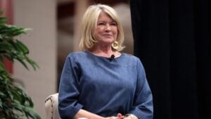 Martha Stewart speaking with attendees at the 2019 Maricopa Home and Garden Show at WestWorld of Scottsdale in Scottsdale, Arizona. Please attribute to Gage Skidmore if used elsewhere.