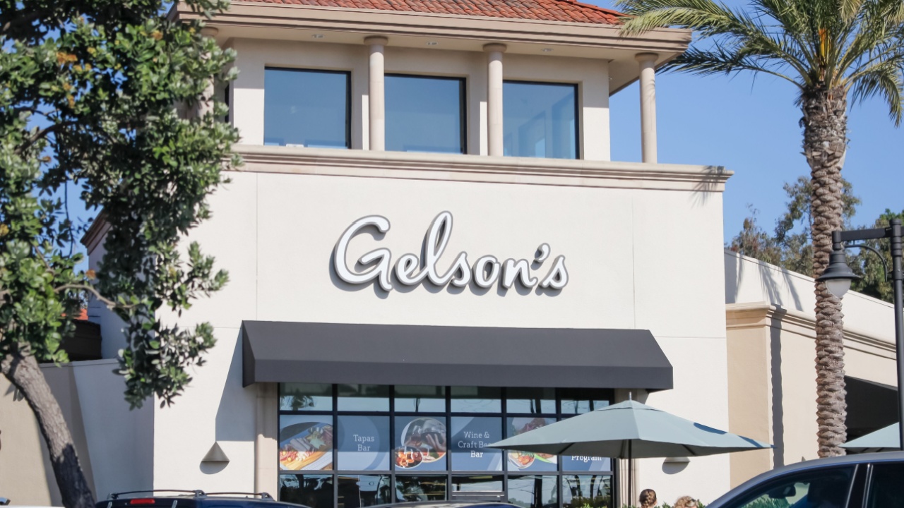 Los Angeles, California, United States - 07-17-2019: A store front sign for the grocery store known as Gelson's Markets.