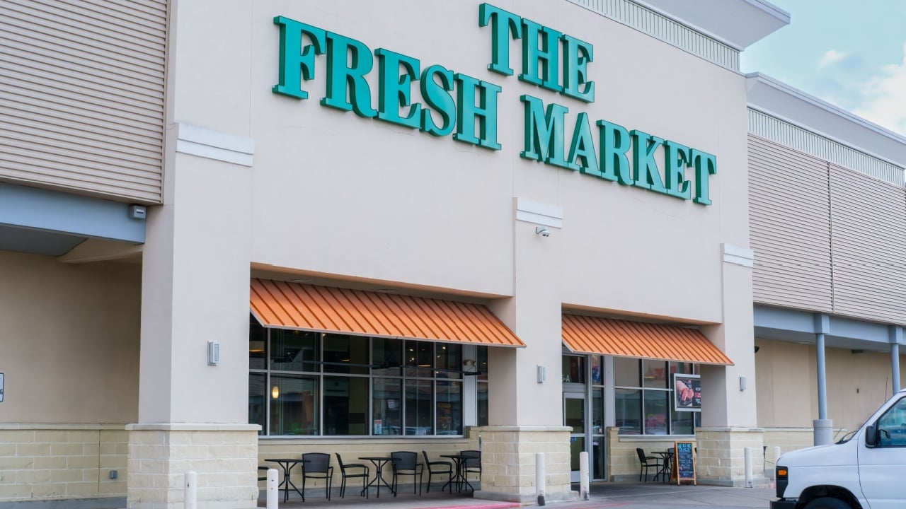 METAIRIE, LA, USA - JULY 22, 2023: Front of The Fresh Market on Veterans Memorial Boulevard