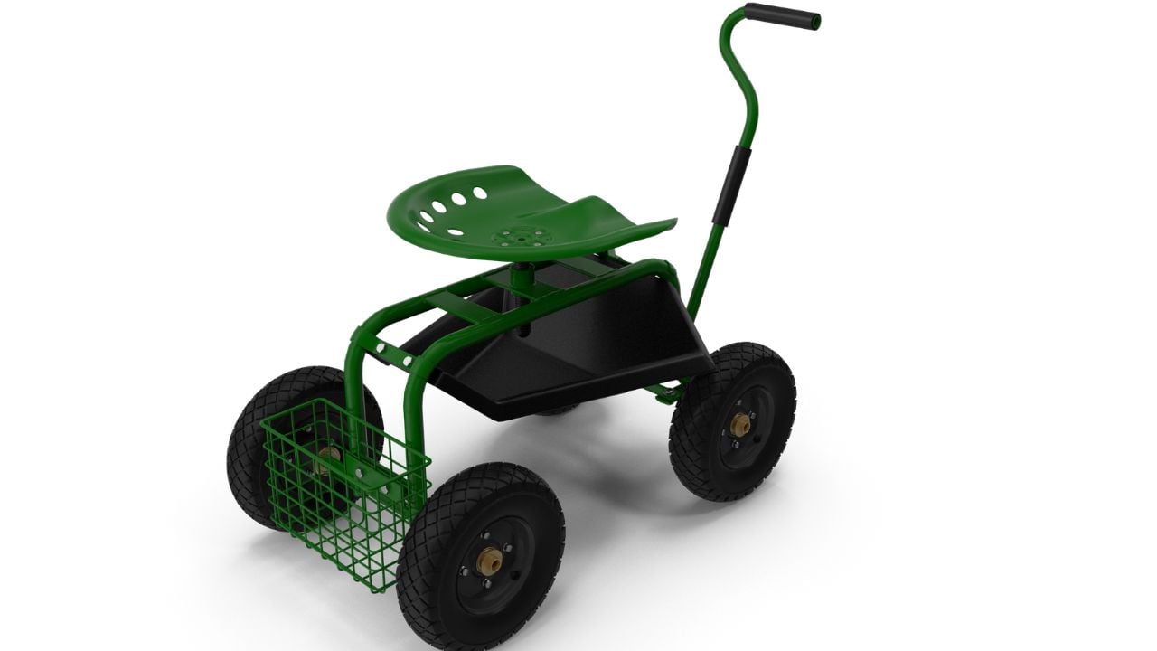 Garden Cart with Seat