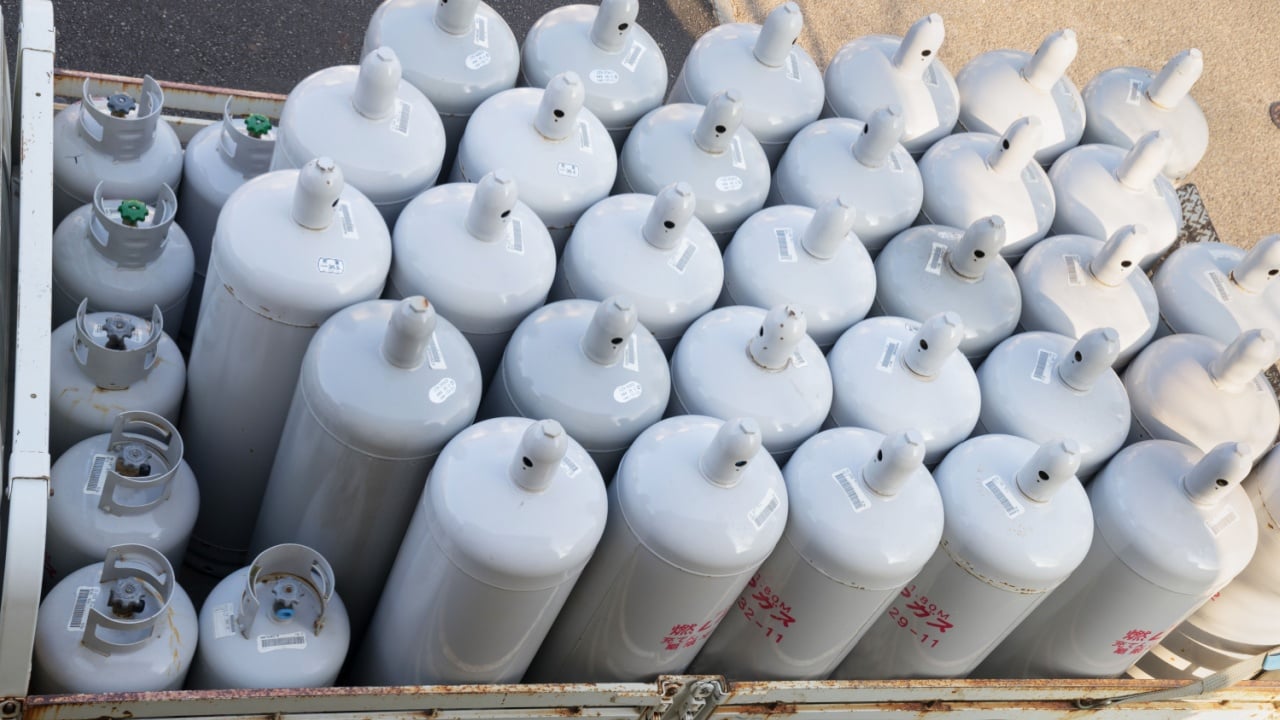 Propane tanks
