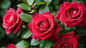 red rose garden part two