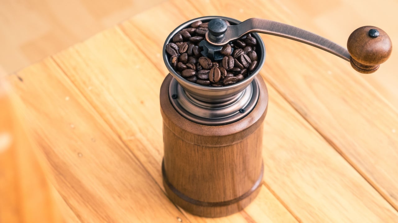 Coffee grinder Hand crank