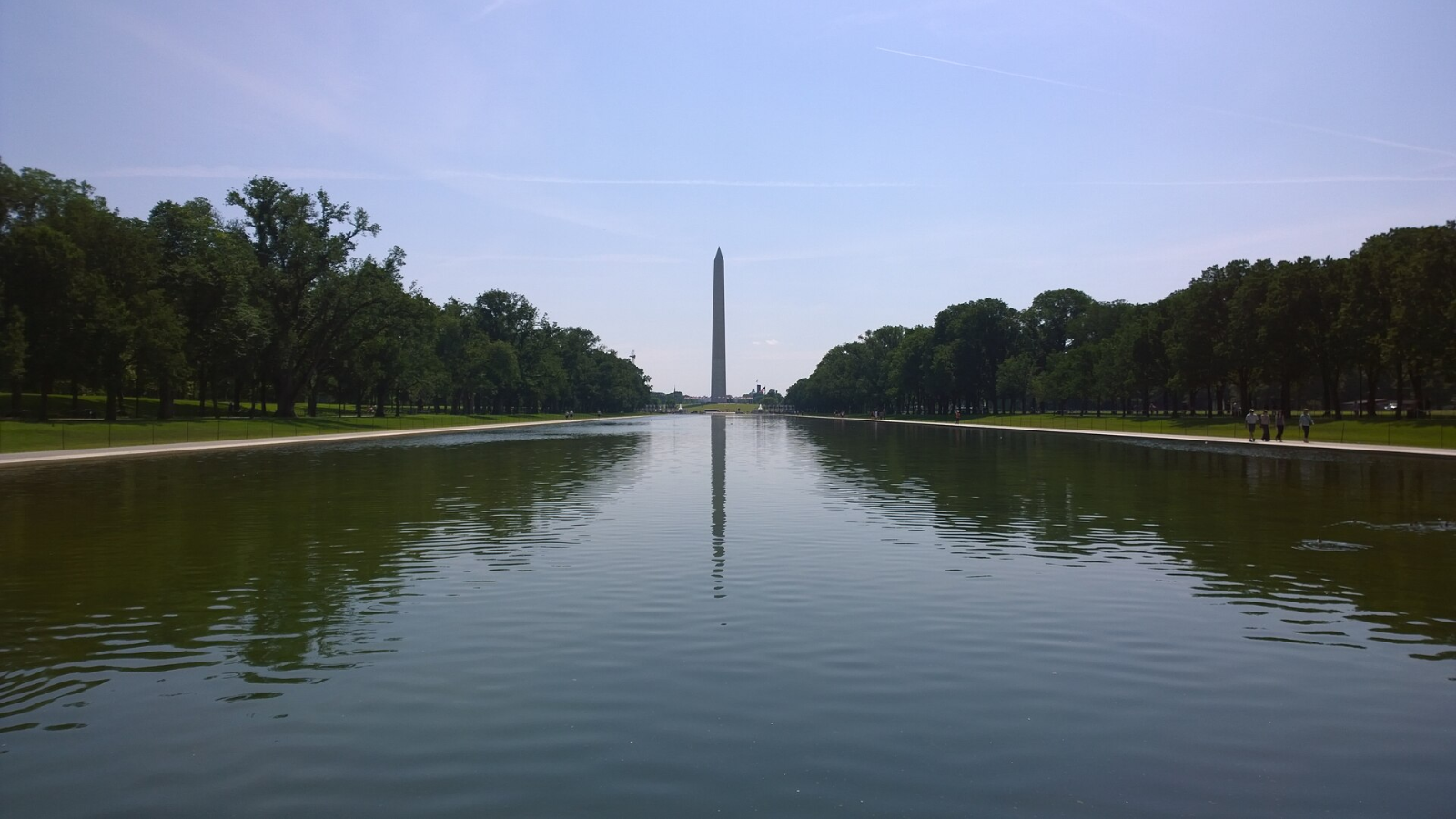 The Lincoln Memorial Reflecting Pool