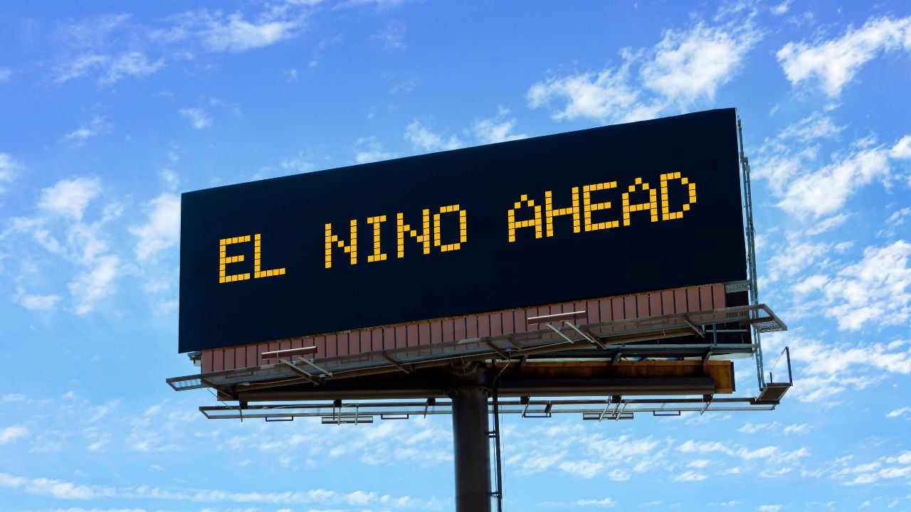 El Ni&ntilde;o weather pattern graphic