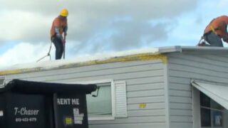 mobile-home repair project