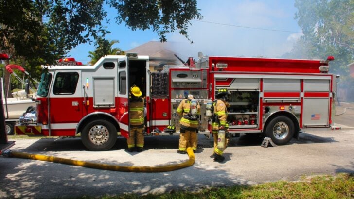 Lightning Set a Man’s House on Fire While He Slept, and He Escaped With His Dogs