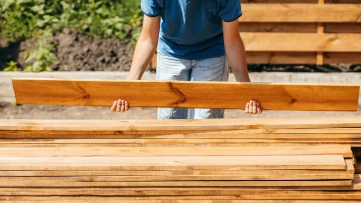 How to Preserve Wooden Planks for Your Garden with Fire, No Chemicals Needed