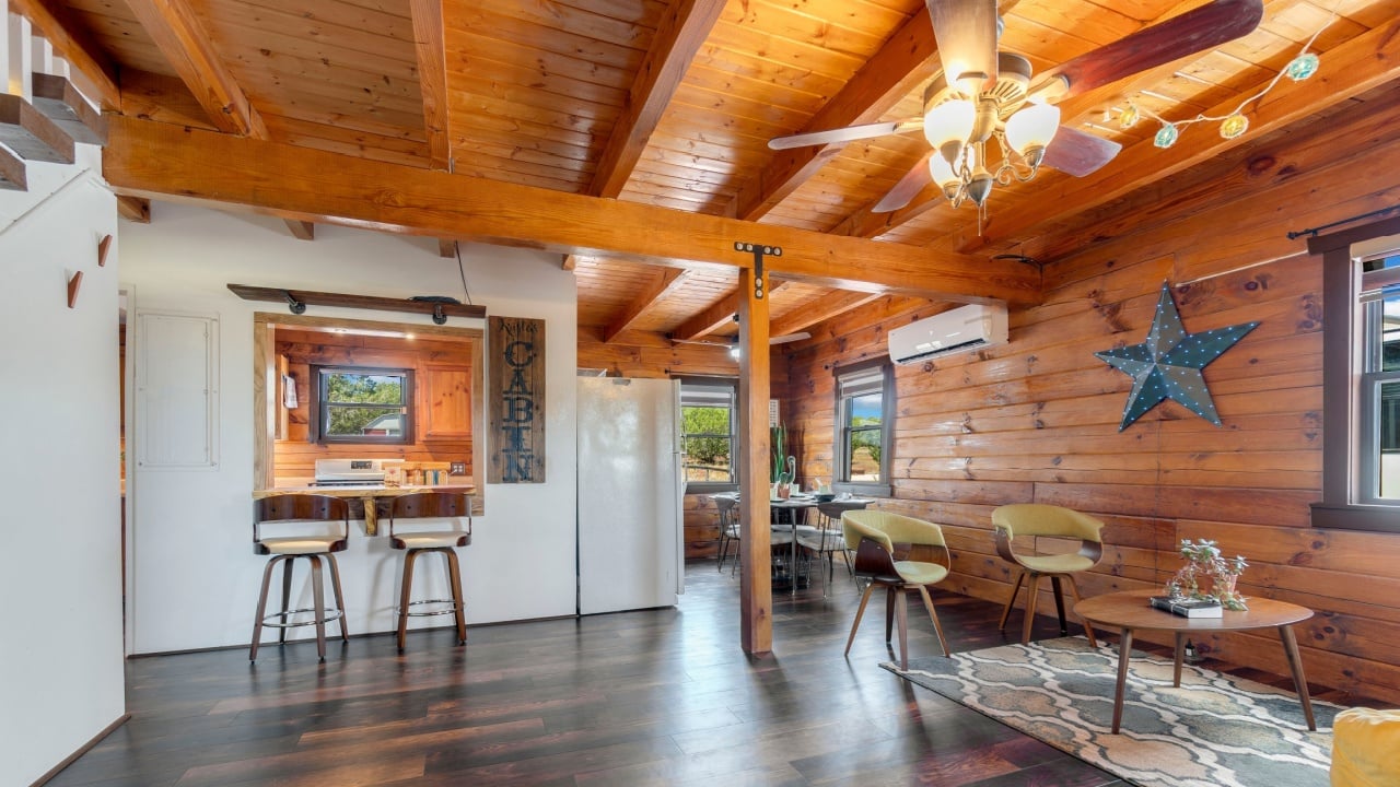an interior living room of a home . High quality photo