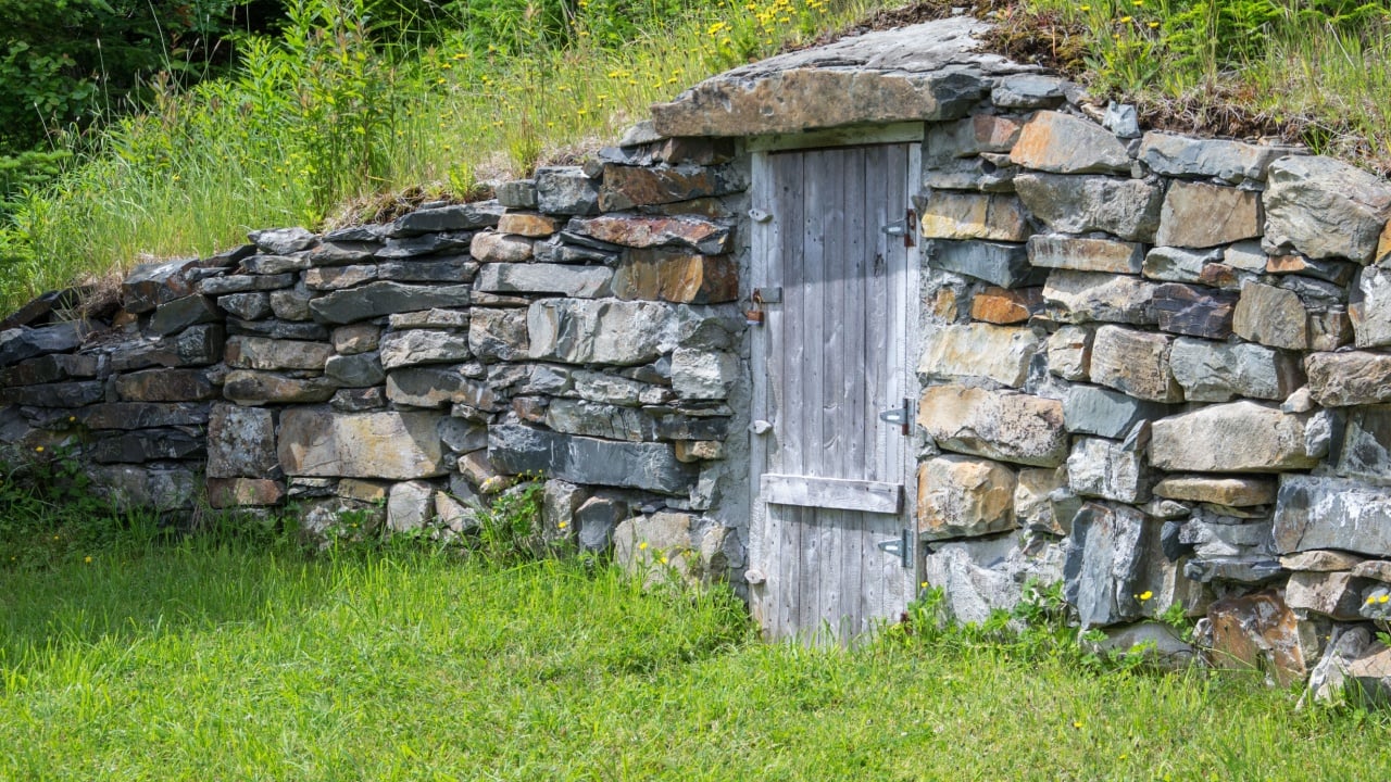 Beautifully Maintained Root Cellar
