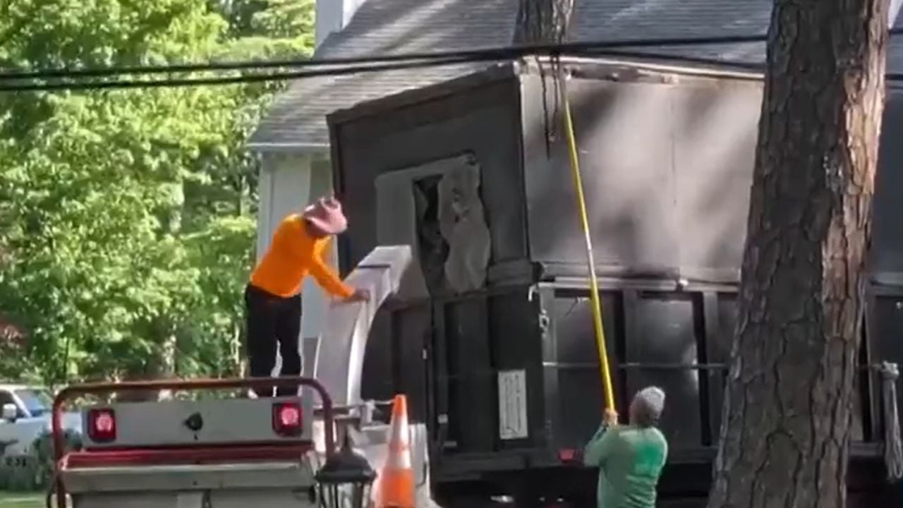 Downed wire left dangling over driveway for months